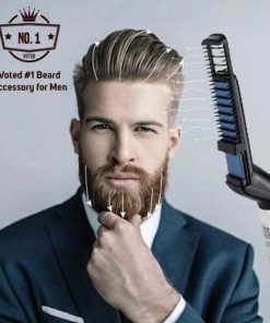Beard & Hair Straightener Brush