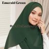 Double Loop Instant Stitched Hijab ( Pearl Chiffon) ( Made In Thailand ) Sensational