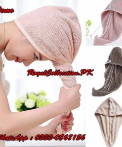 Alternative view of Exclusive Microfiber Hair Drying Cap Hair Towel Turban Twist for Long Hair Fast Drying Towels Head Turban Absorbent Soft Lightweight