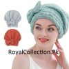 Microfiber Hair Drying Caps Pack Of 2 Pcs