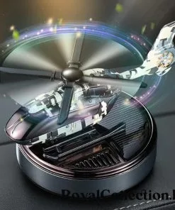 Trending New Helicopter Alloy Solar Car Air Freshener