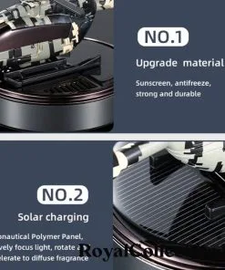 Trending New Helicopter Alloy Solar Car Air Freshener