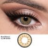 Hazel Brown Contact Lenses by OPTIANO