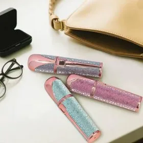 2 in 1 Facial Hair Removal Electric Epilator Eyebrow Shaver Lips Body Painless Facial Razor Built-in LED Light USB Rechargeable - Image 5